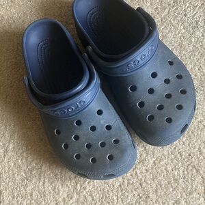 CROCS  Navy clogs slides sandals water shoes